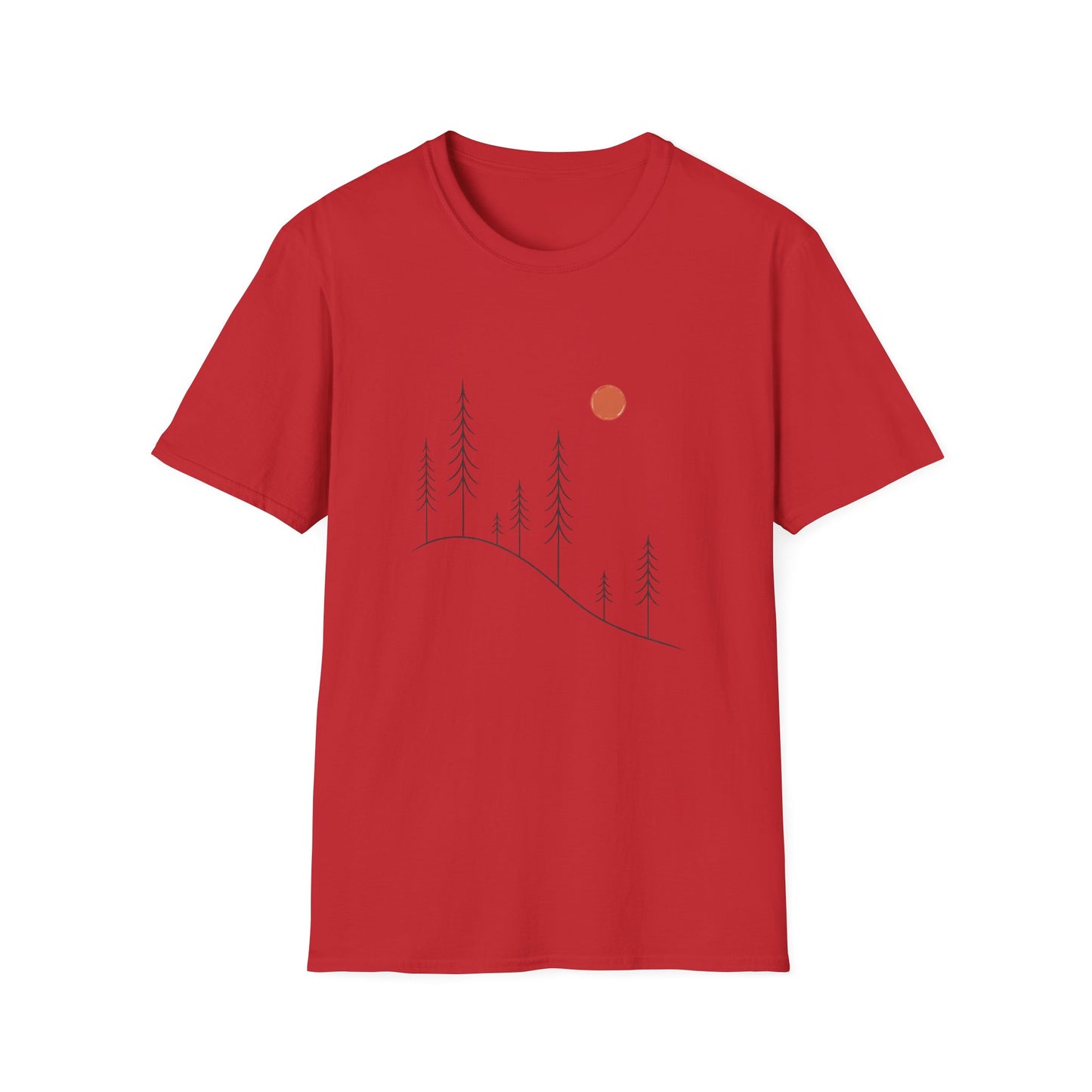 Minimalist Nature and Forest T-Shirt – Premium Quality T-Shirt Printing