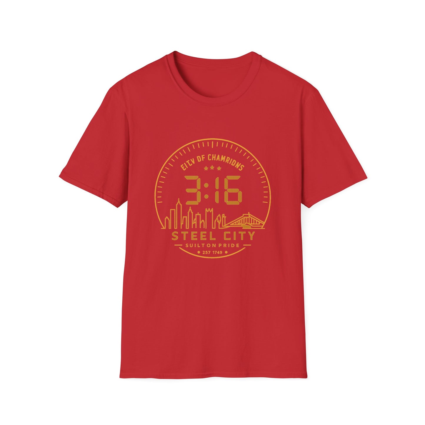 Steel City 3:16 T-Shirt with High-Quality Print | Elron Print