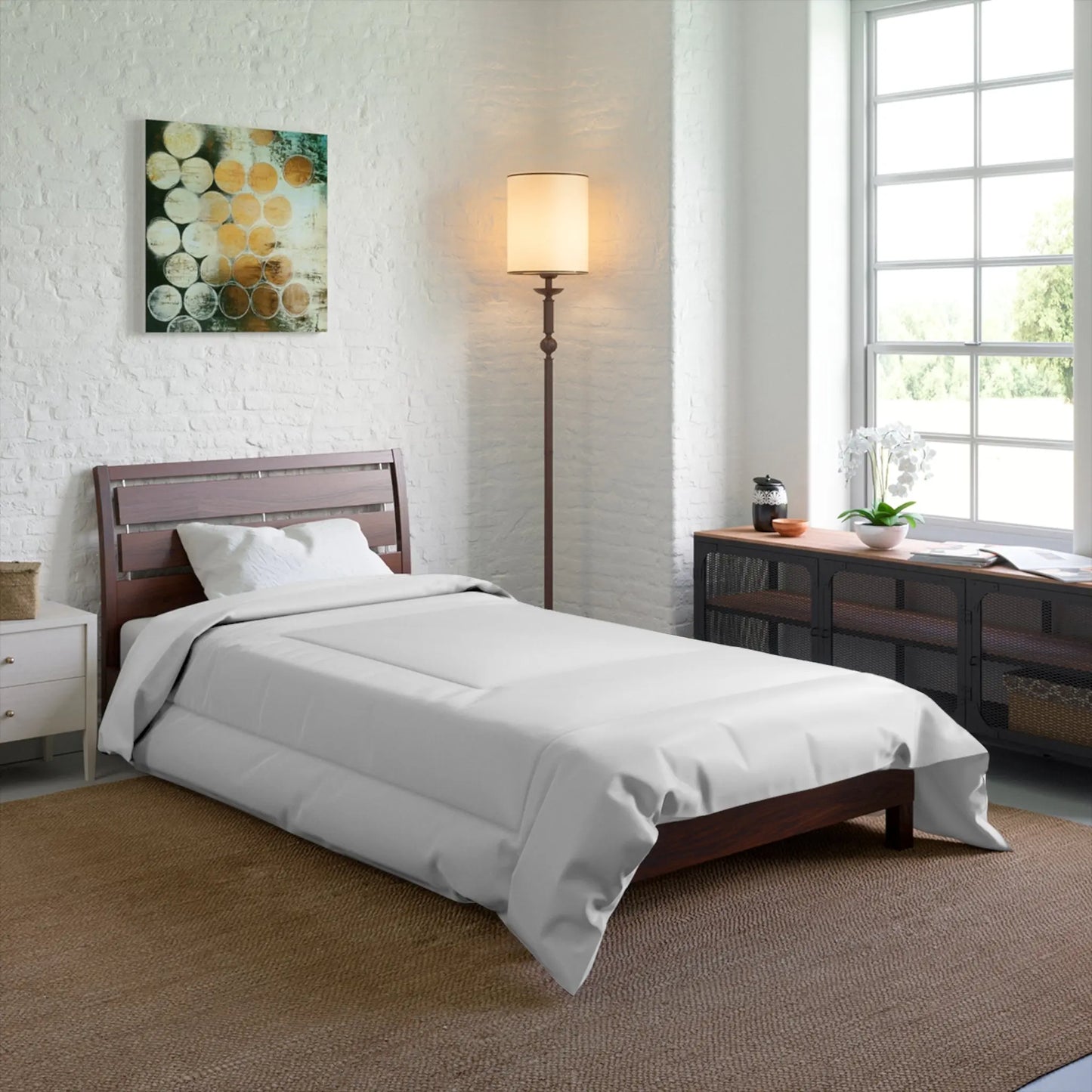 שמיכת קומפורטר מעוצבת וקלילה – מגע קטיפתי ושינה רגועה - אלרון פרינט