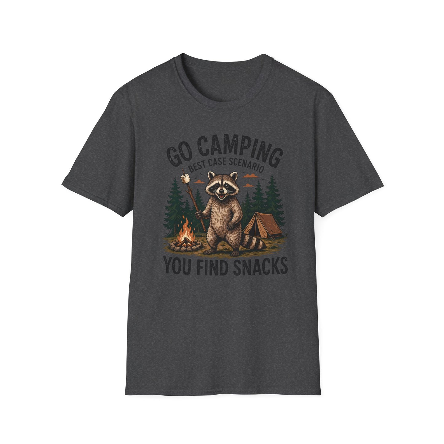 חולצת דביבון Go Camping You Find Snacks