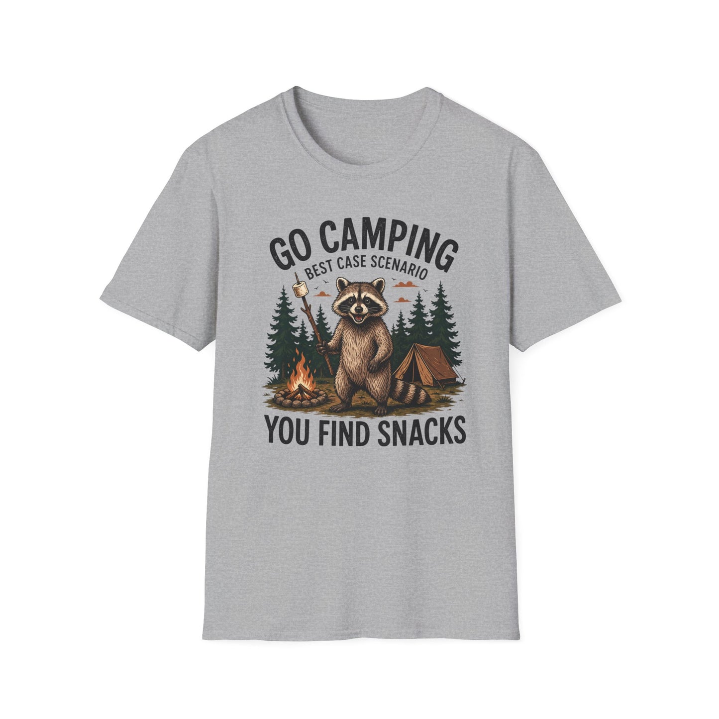 חולצת דביבון Go Camping You Find Snacks