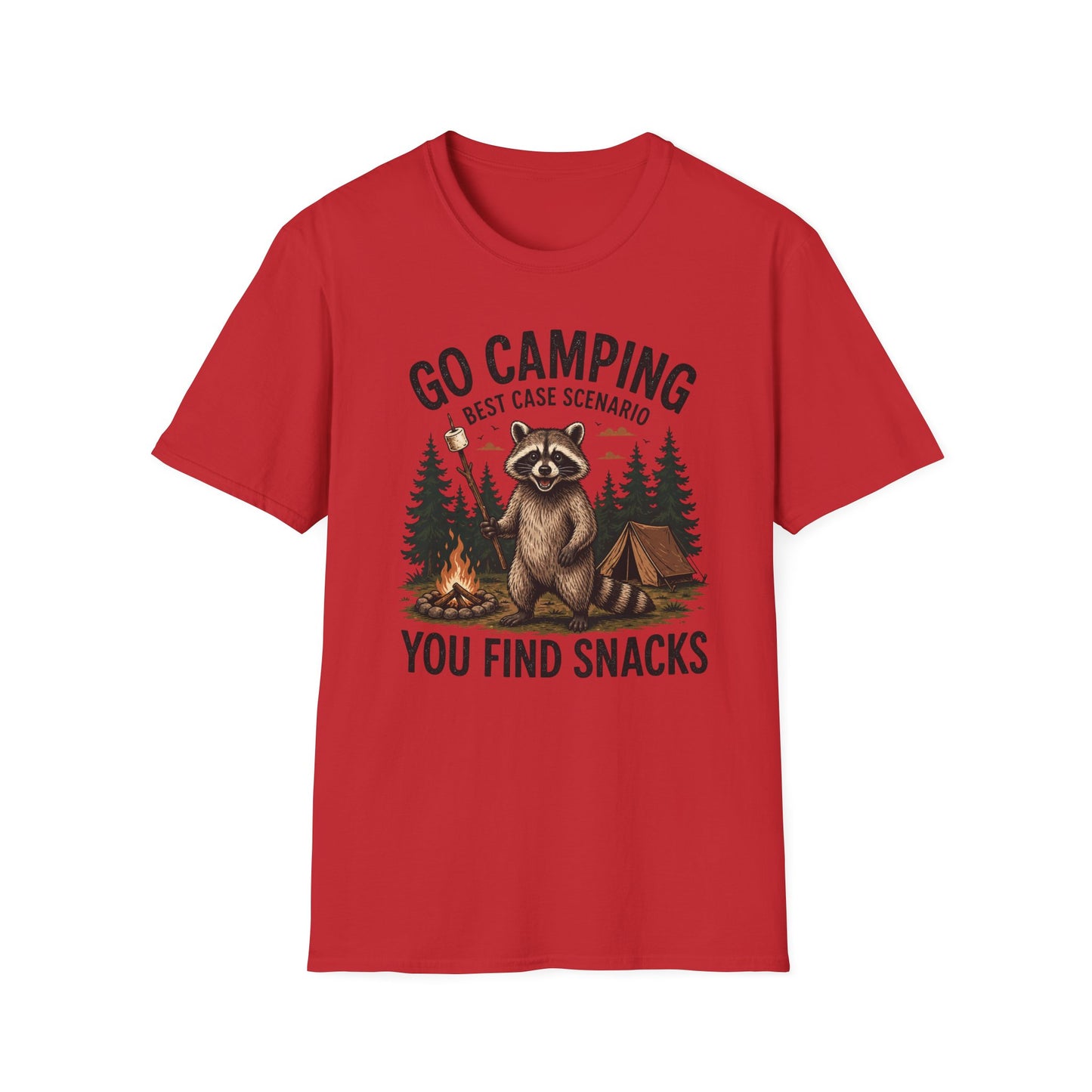 חולצת דביבון Go Camping You Find Snacks