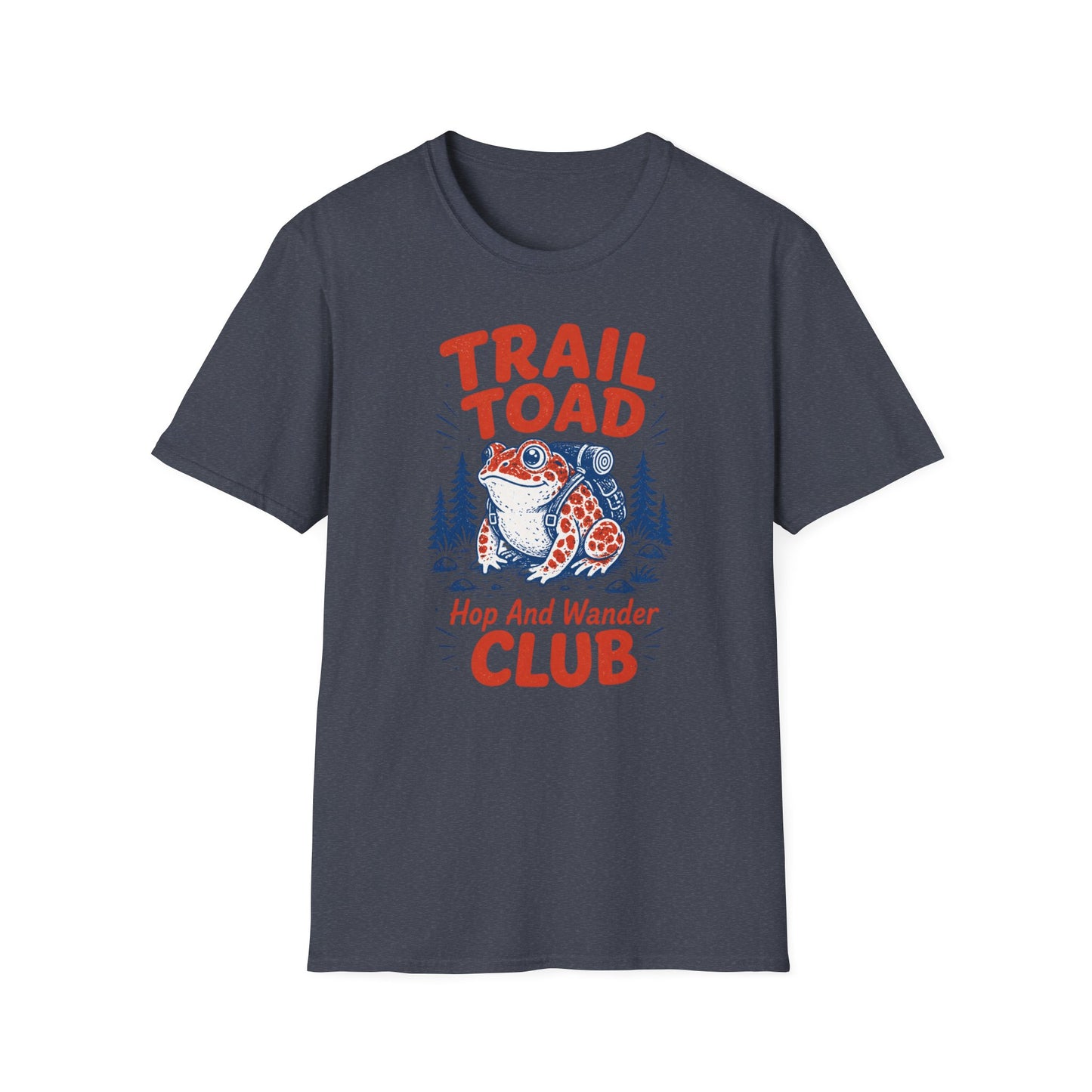 חולצת טישרט Trail Toad Hop And Wander – הדפסה על חולצות באיכות פרימיום