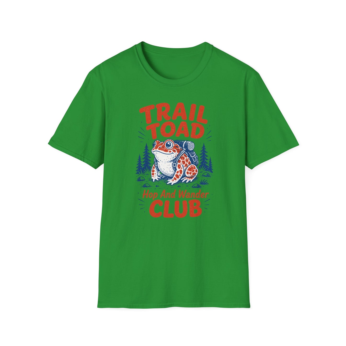 חולצת טישרט Trail Toad Hop And Wander – הדפסה על חולצות באיכות פרימיום