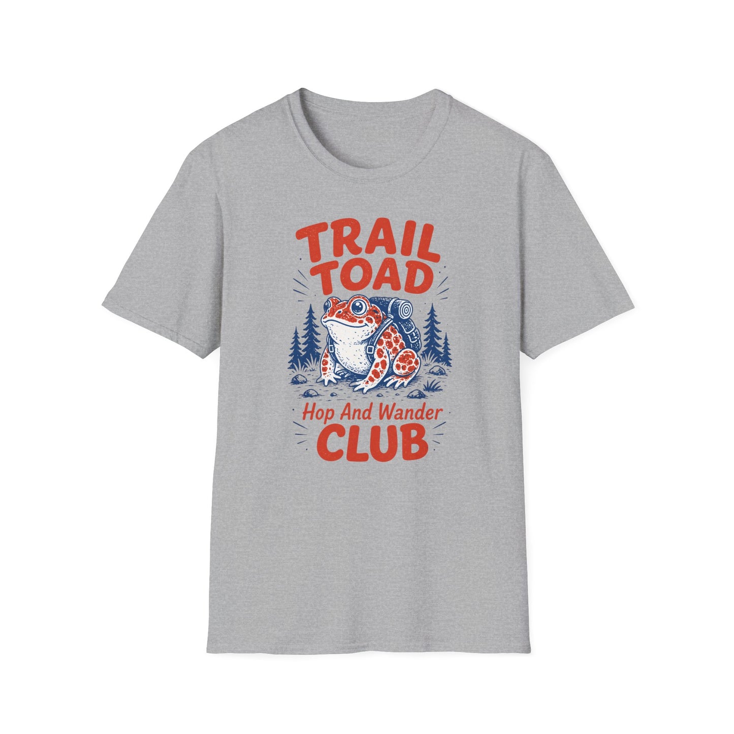 חולצת טישרט Trail Toad Hop And Wander – הדפסה על חולצות באיכות פרימיום