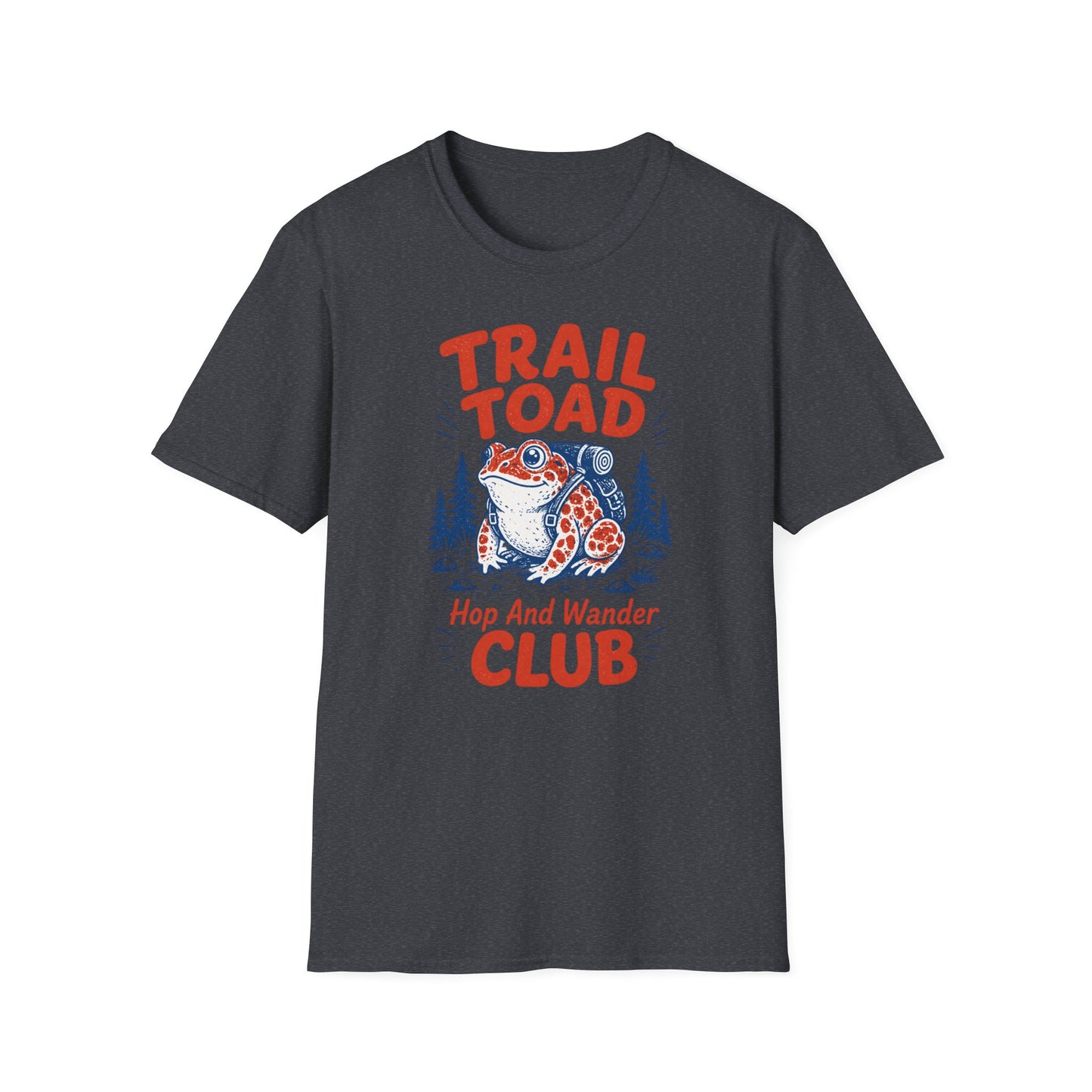 חולצת טישרט Trail Toad Hop And Wander – הדפסה על חולצות באיכות פרימיום