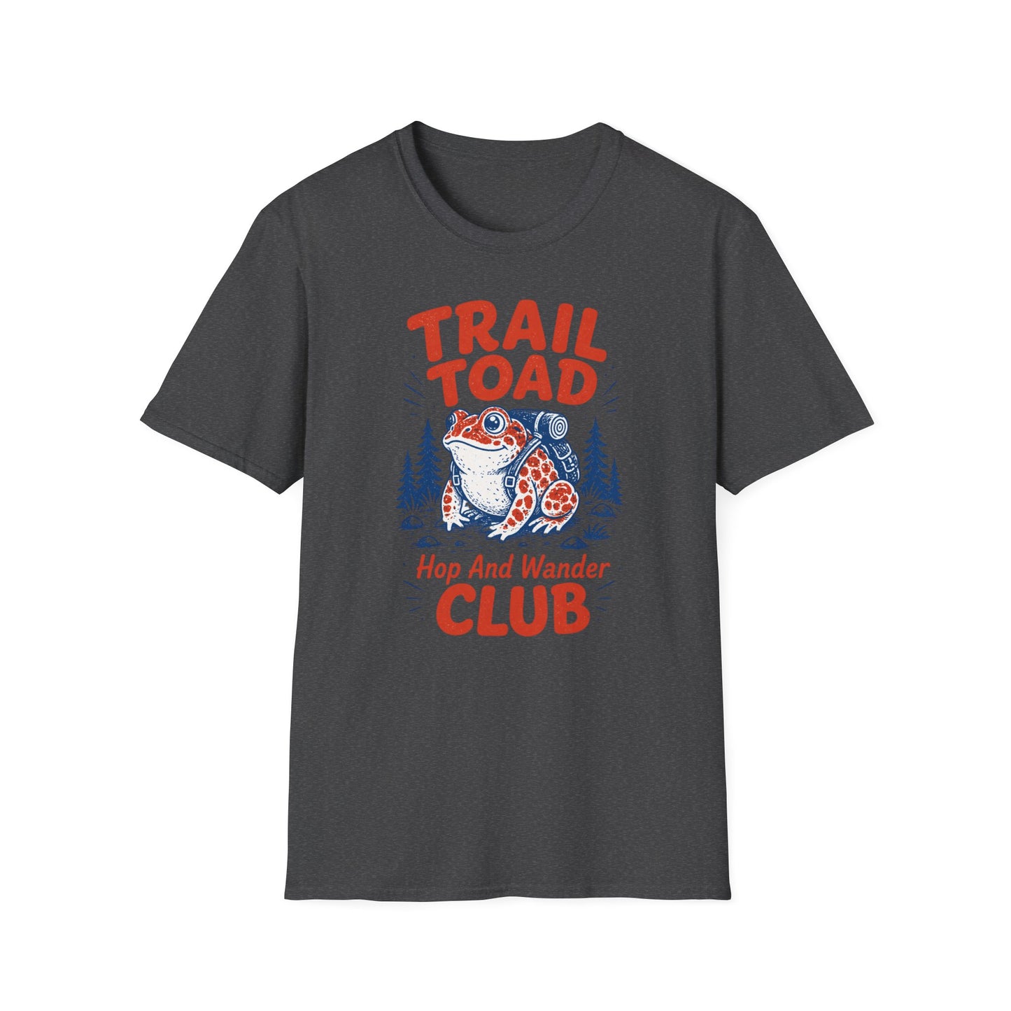 חולצת טישרט Trail Toad Hop And Wander – הדפסה על חולצות באיכות פרימיום