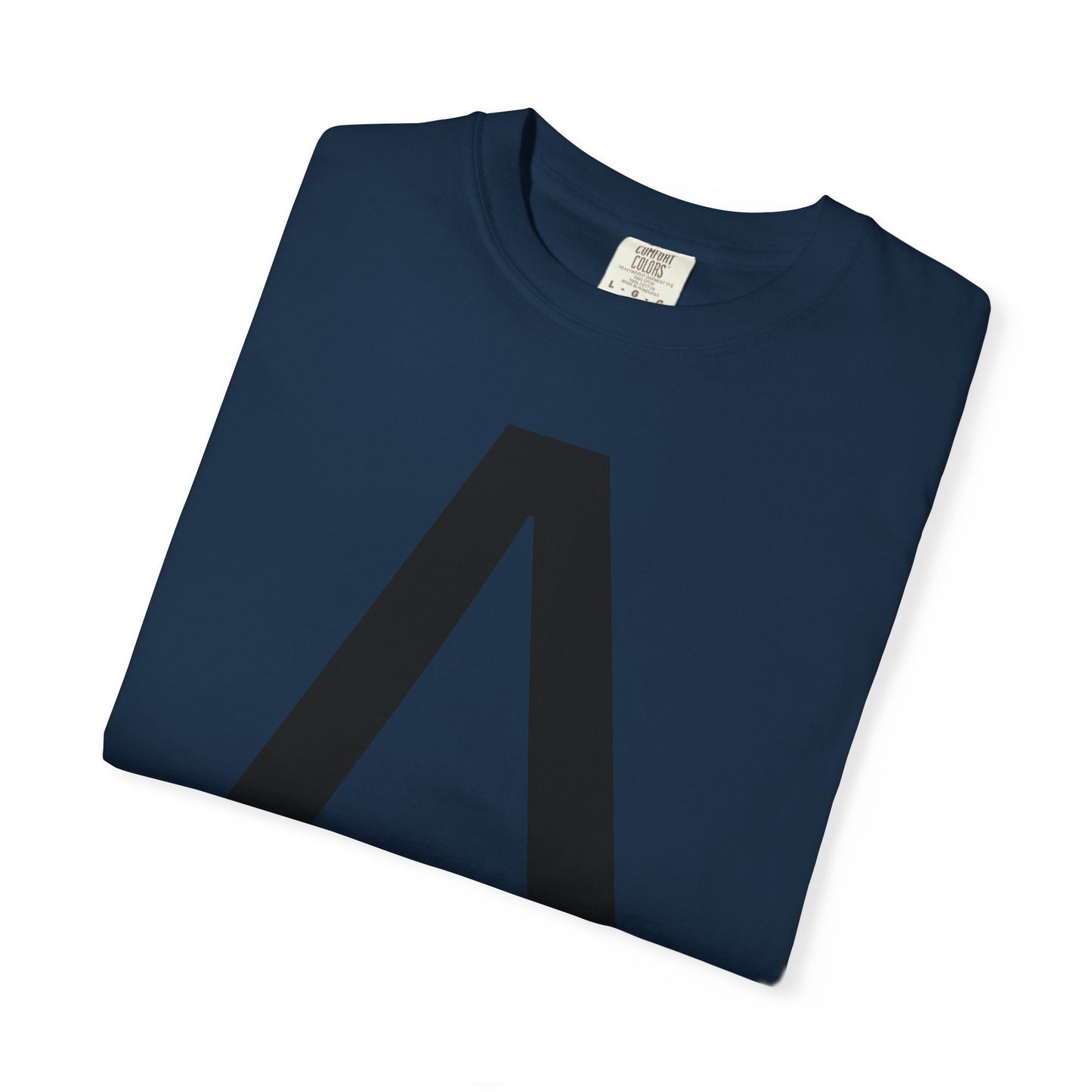 חולצת טי אות A בעיצוב מינימליסטי - Monogram T-Shirt | אלרון פרינט