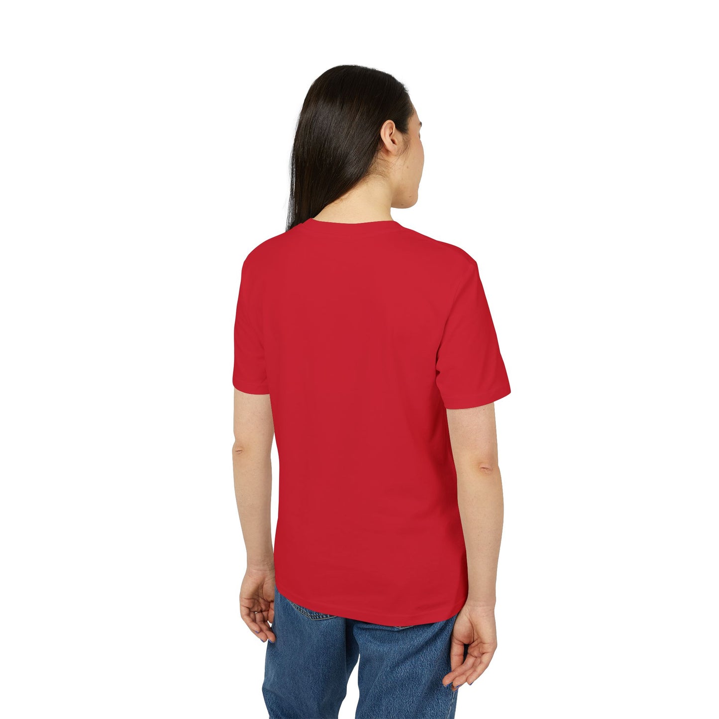 Hebrew Script Minimalist T-Shirt — Centered Text Tee