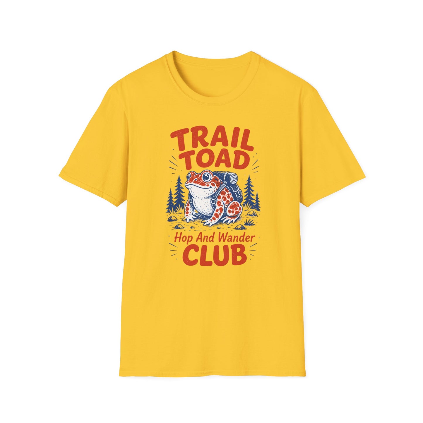 חולצת טישרט Trail Toad Hop And Wander – הדפסה על חולצות באיכות פרימיום