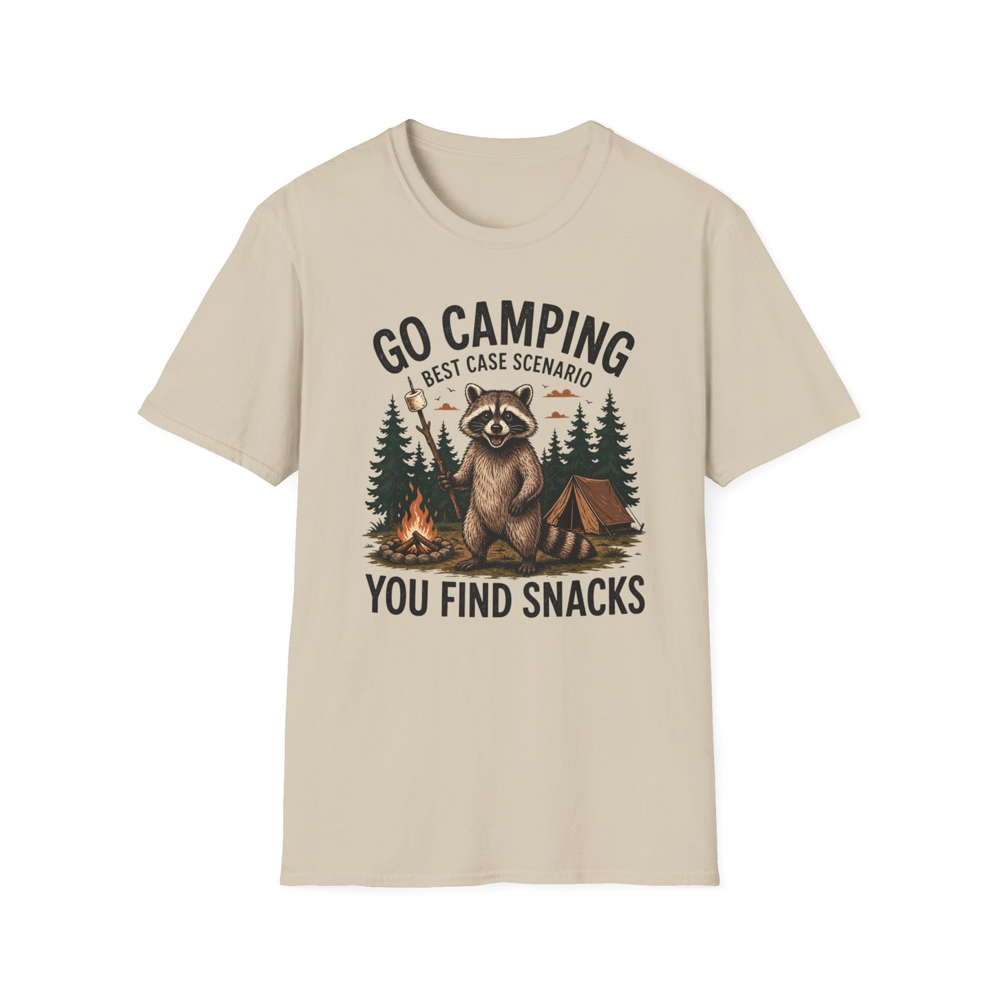 חולצת דביבון Go Camping You Find Snacks