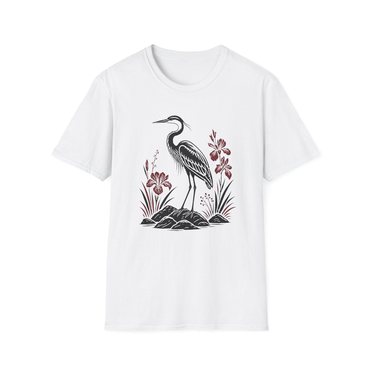 הדפסה על חולצות - חולצה עם הדפסה אמנותית של אנפה