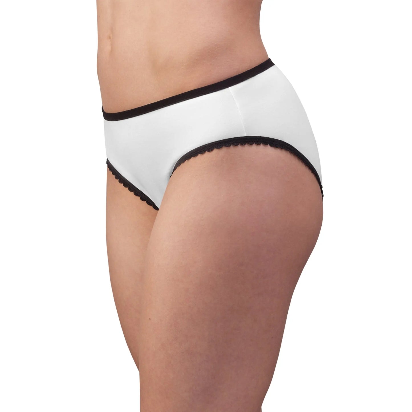 Lace-Trim Women's Briefs — Comfortable Everyday Bikini Underwear -  אלרון פרינט