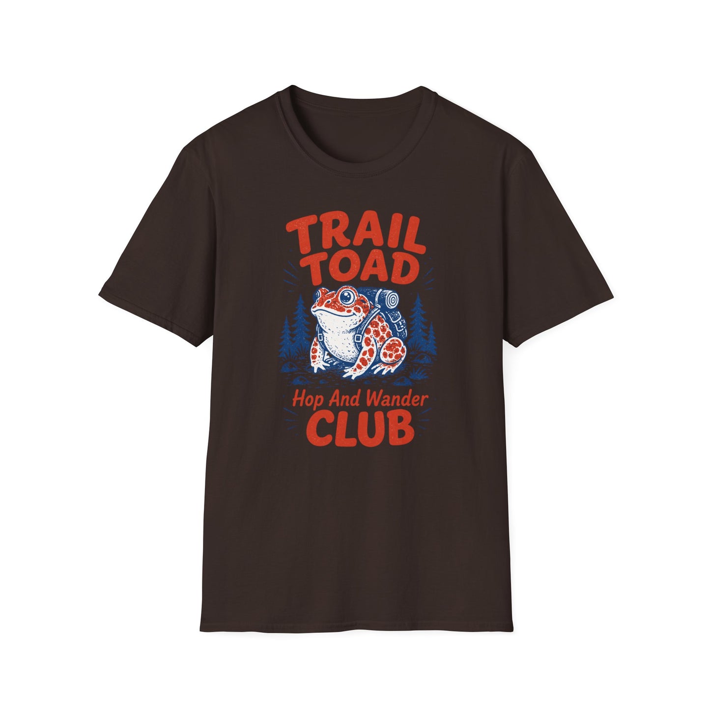 חולצת טישרט Trail Toad Hop And Wander – הדפסה על חולצות באיכות פרימיום