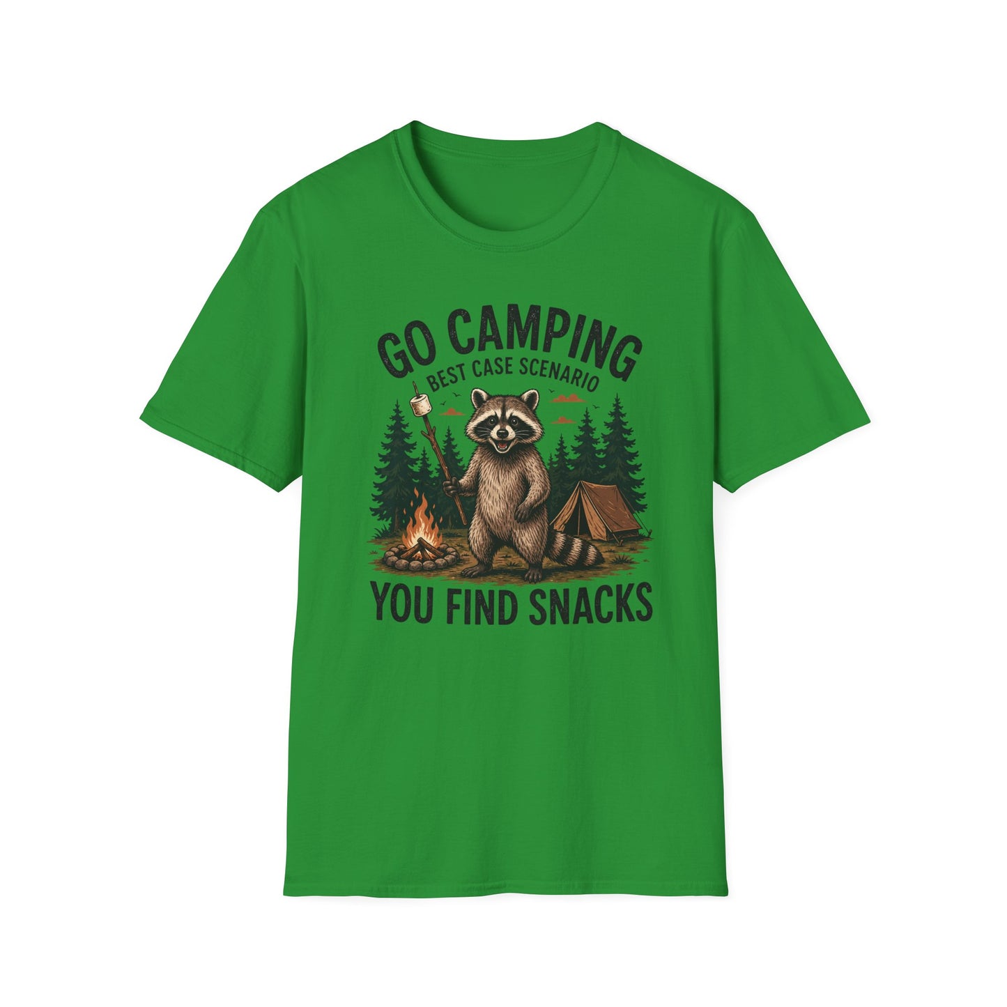 חולצת דביבון Go Camping You Find Snacks