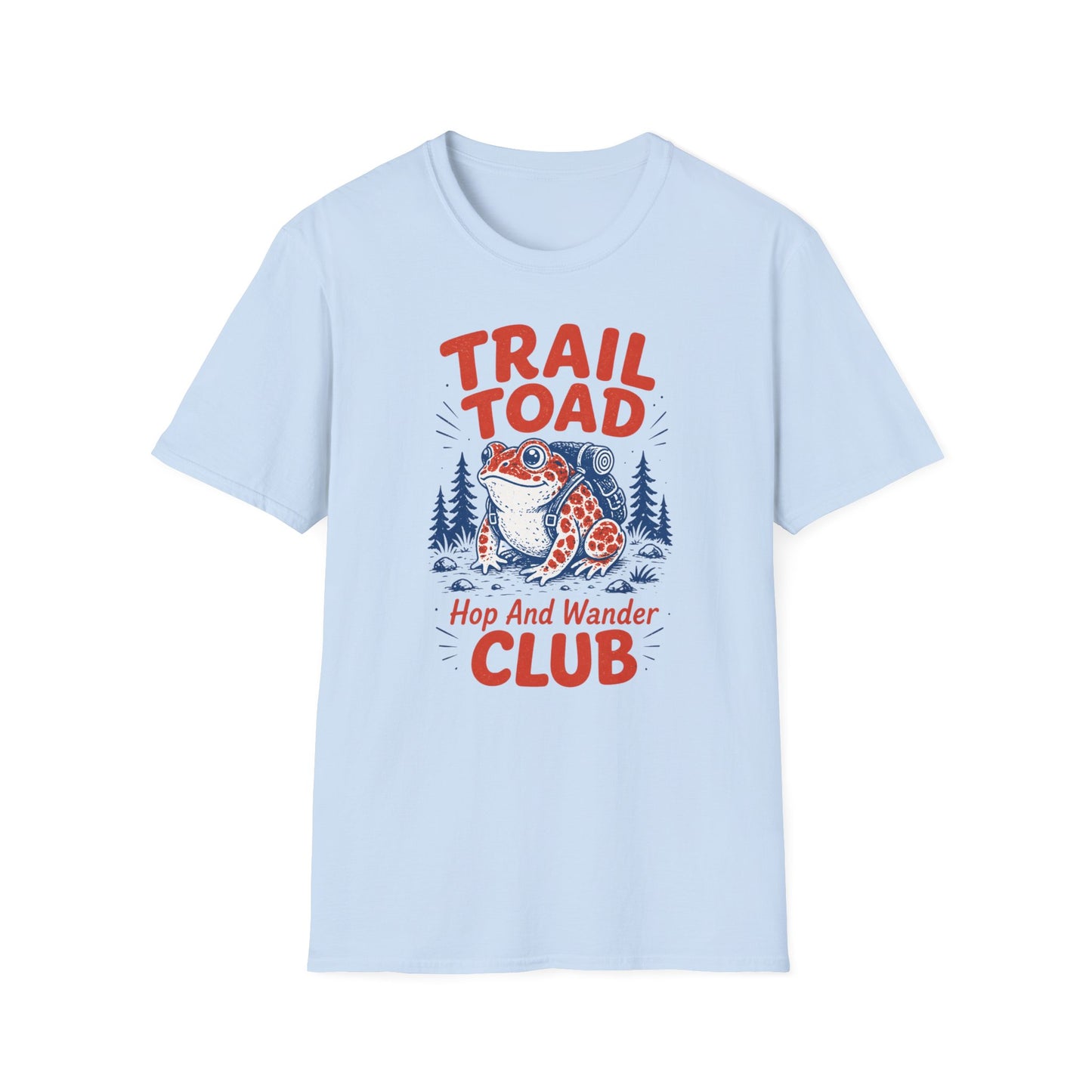 חולצת טישרט Trail Toad Hop And Wander – הדפסה על חולצות באיכות פרימיום