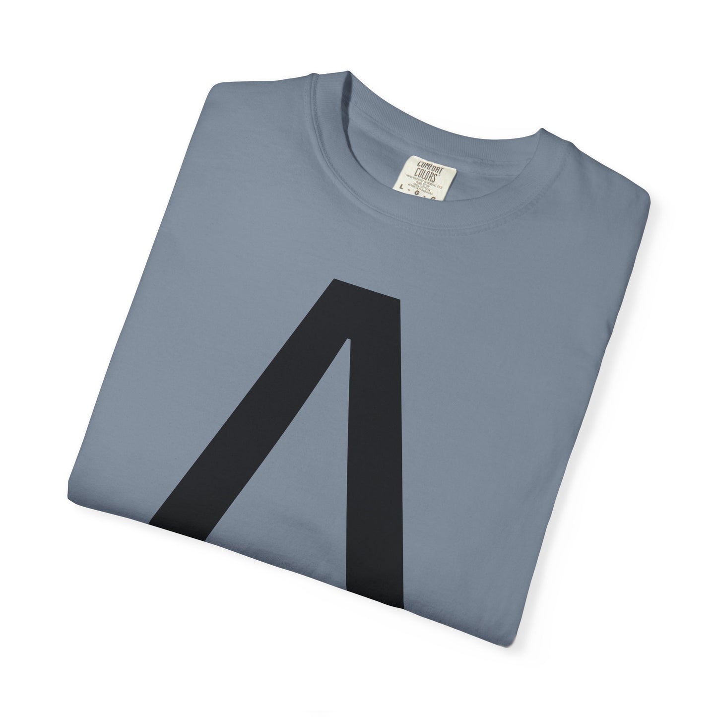 חולצת טי אות A בעיצוב מינימליסטי - Monogram T-Shirt | אלרון פרינט