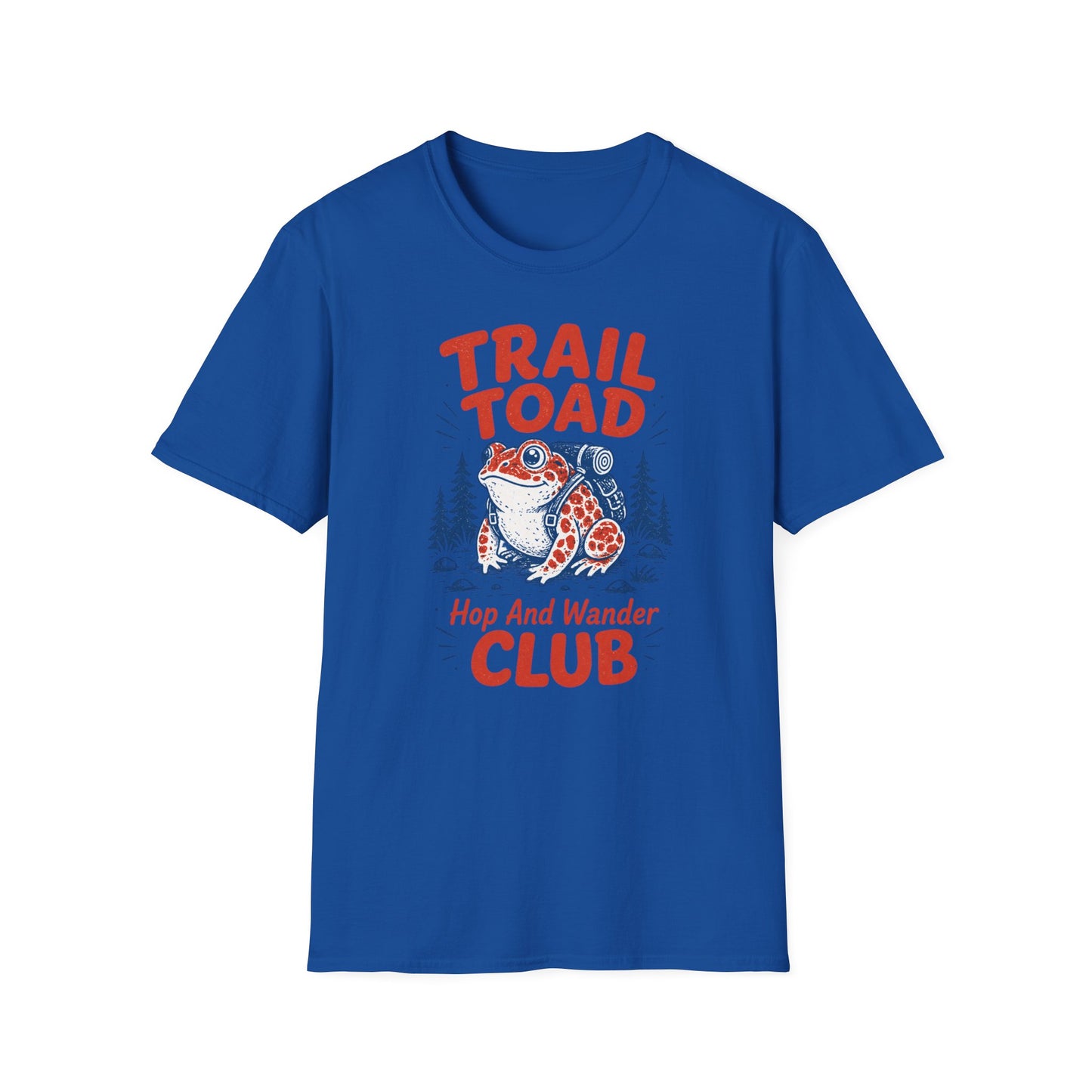 חולצת טישרט Trail Toad Hop And Wander – הדפסה על חולצות באיכות פרימיום
