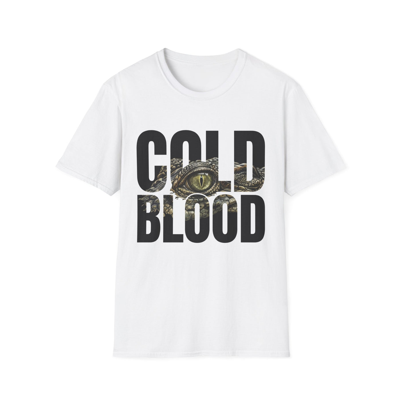 חולצת תנין Cold Blood - הדפס איכותי על טישרט יוניסקס