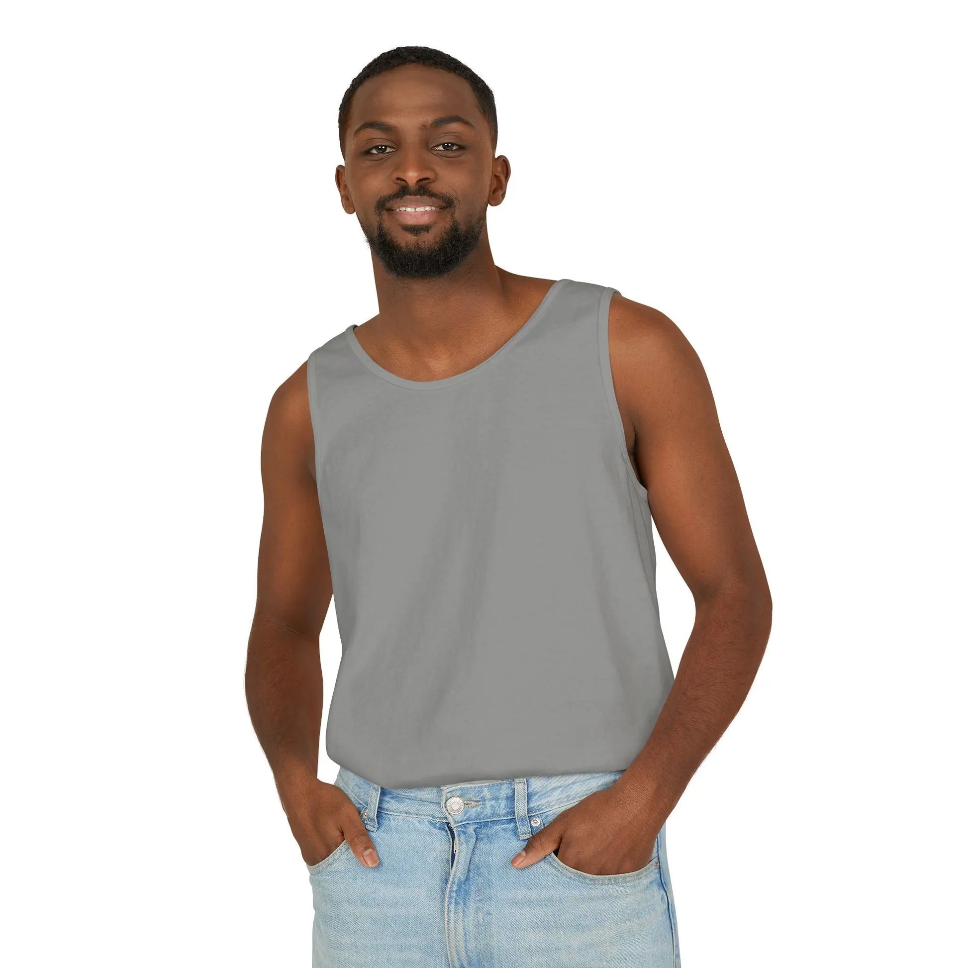 Classic Garment-Dyed Tank Top — Lightweight Summer Tank Printify