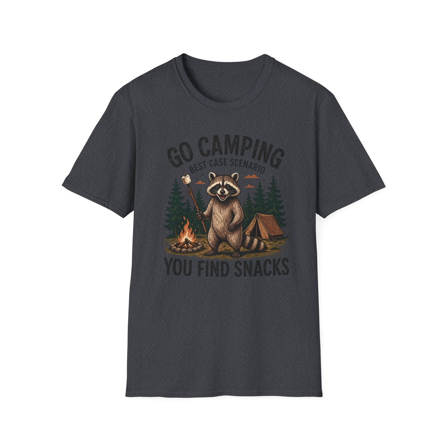 חולצת דביבון Go Camping You Find Snacks