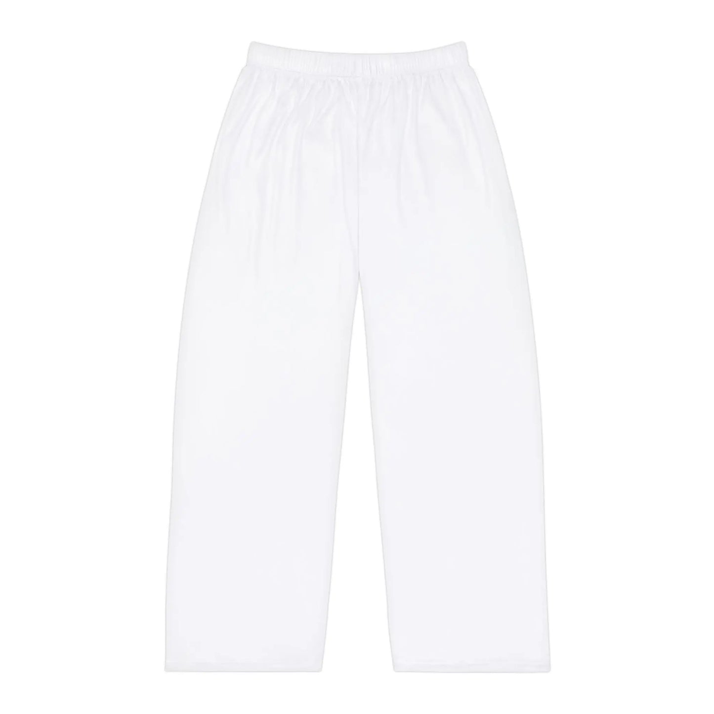 Men's All-Over Print Pajama Pants — Customizable White Lounge Sleepwear Printify