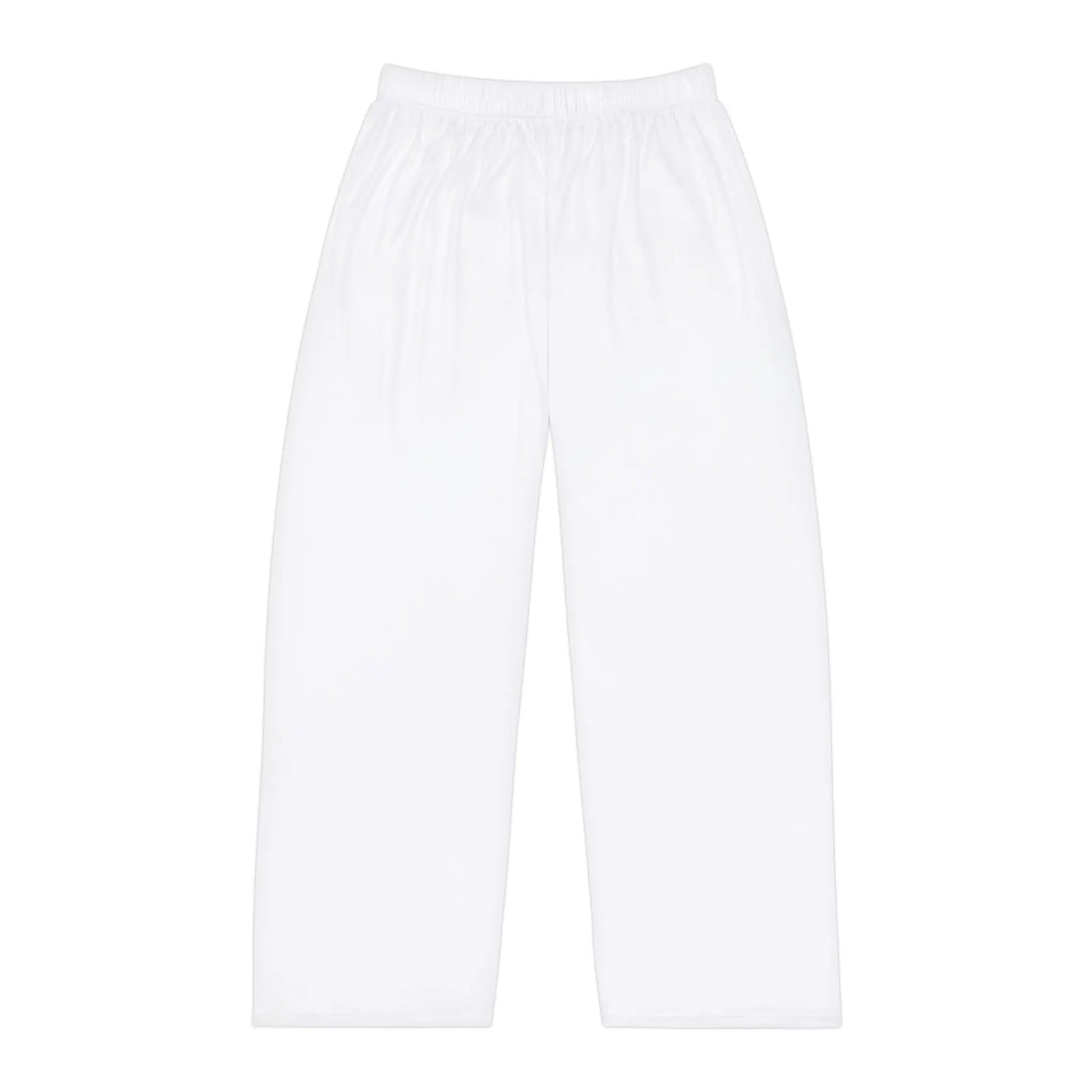 Men's All-Over Print Pajama Pants — Customizable White Lounge Sleepwear Printify