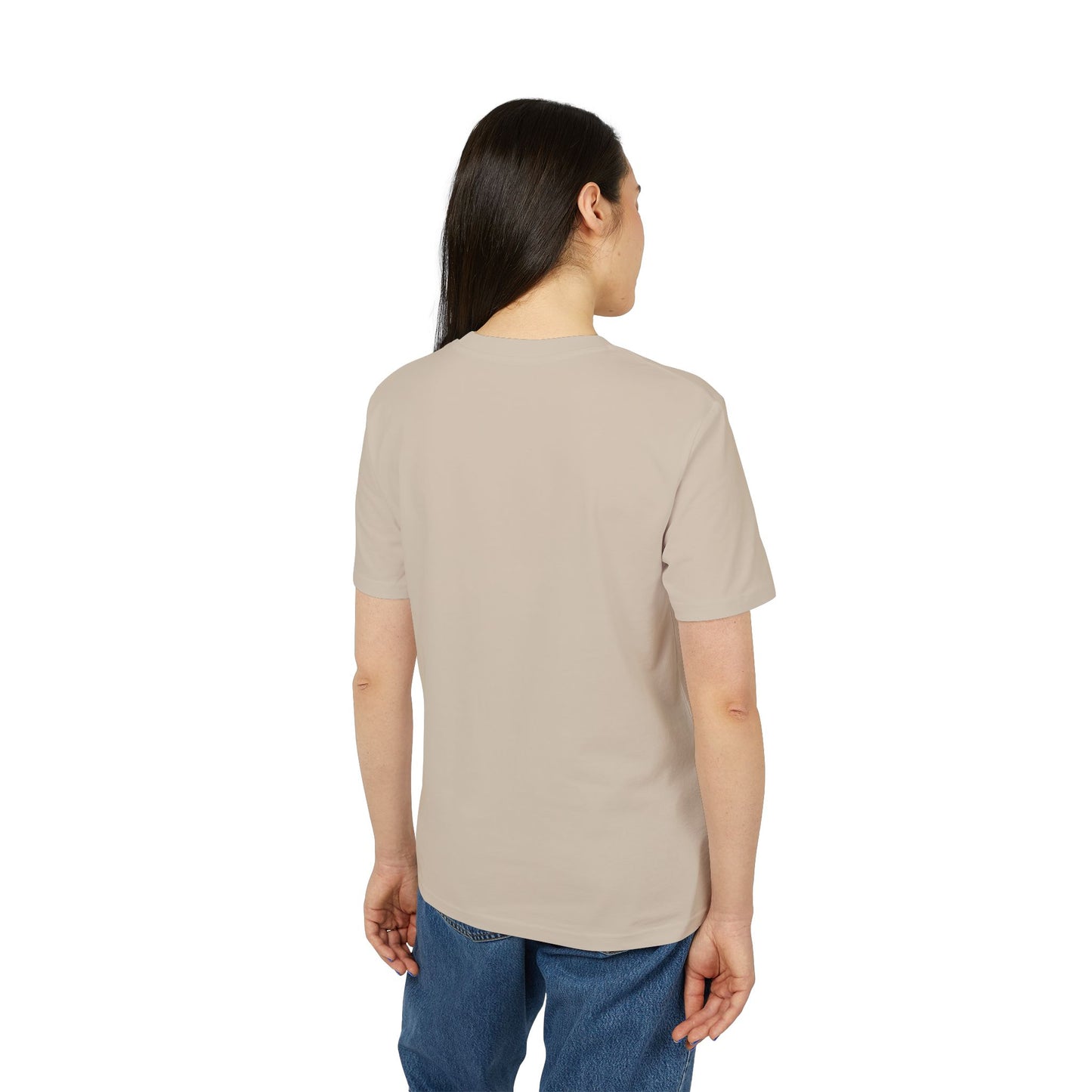 Hebrew Script Minimalist T-Shirt — Centered Text Tee