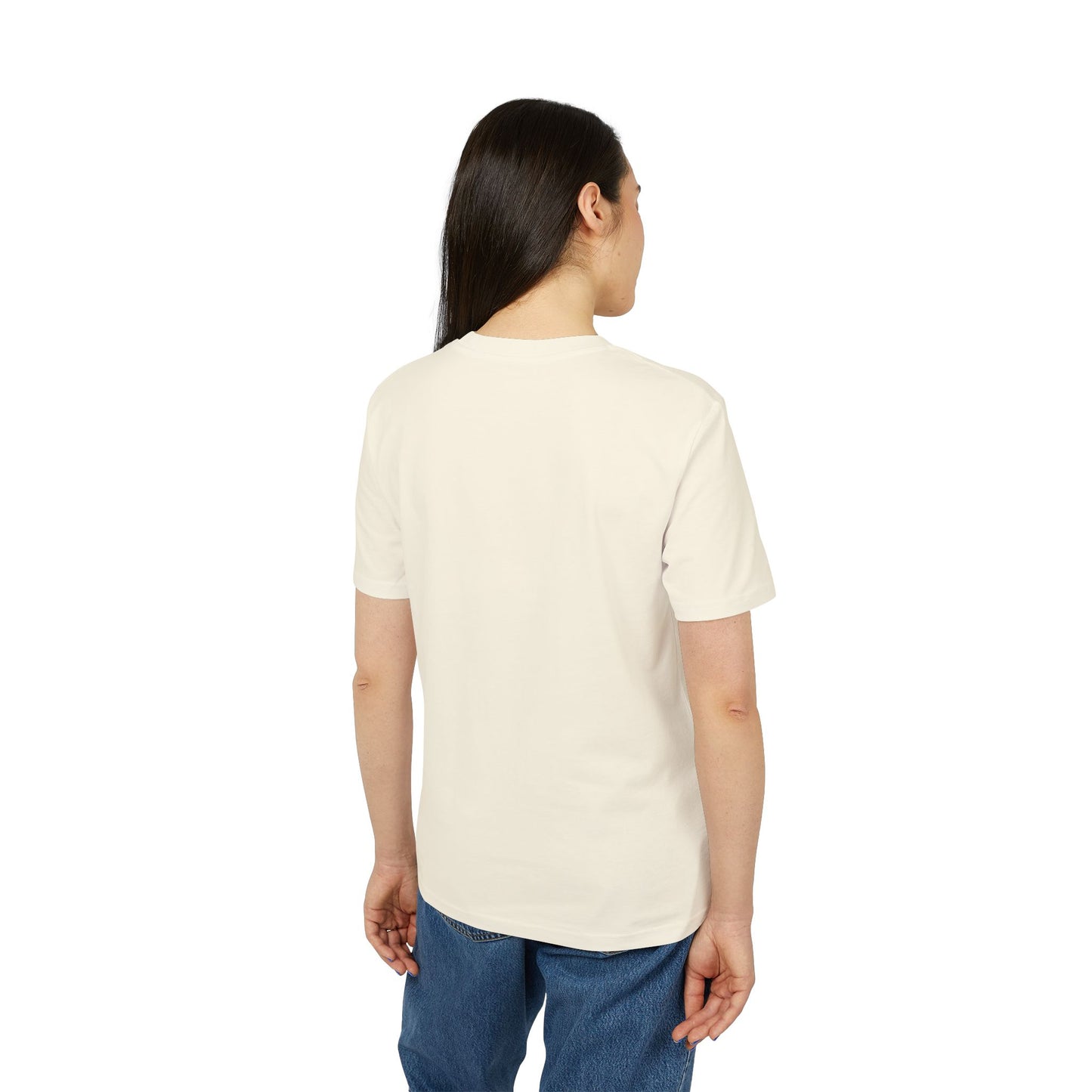 Hebrew Script Minimalist T-Shirt — Centered Text Tee