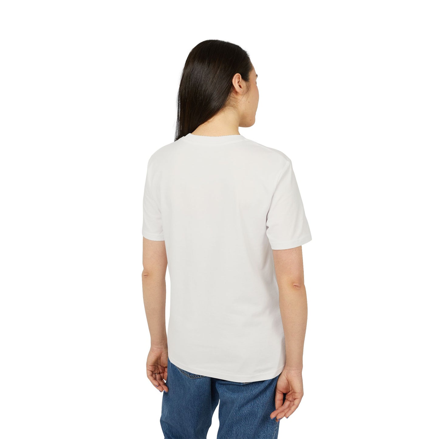 Hebrew Script Minimalist T-Shirt — Centered Text Tee