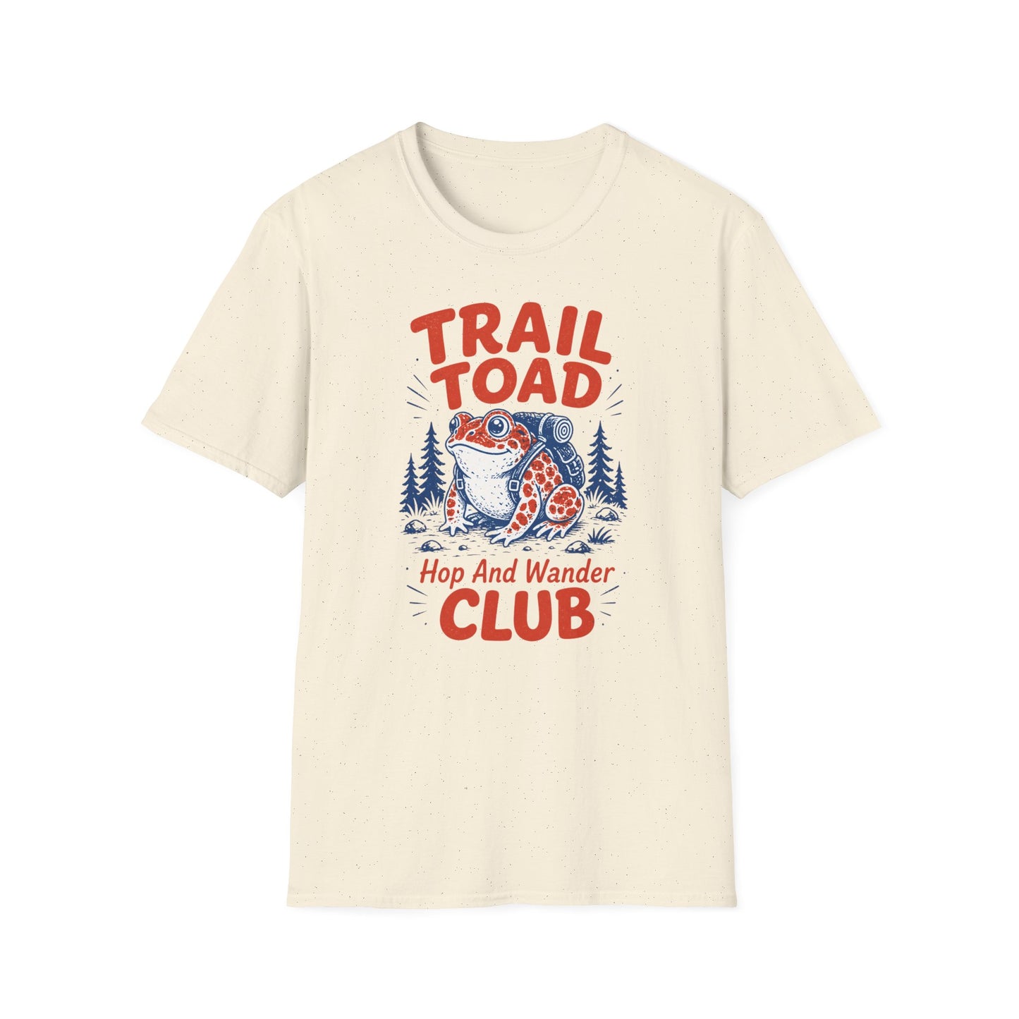 חולצת טישרט Trail Toad Hop And Wander – הדפסה על חולצות באיכות פרימיום