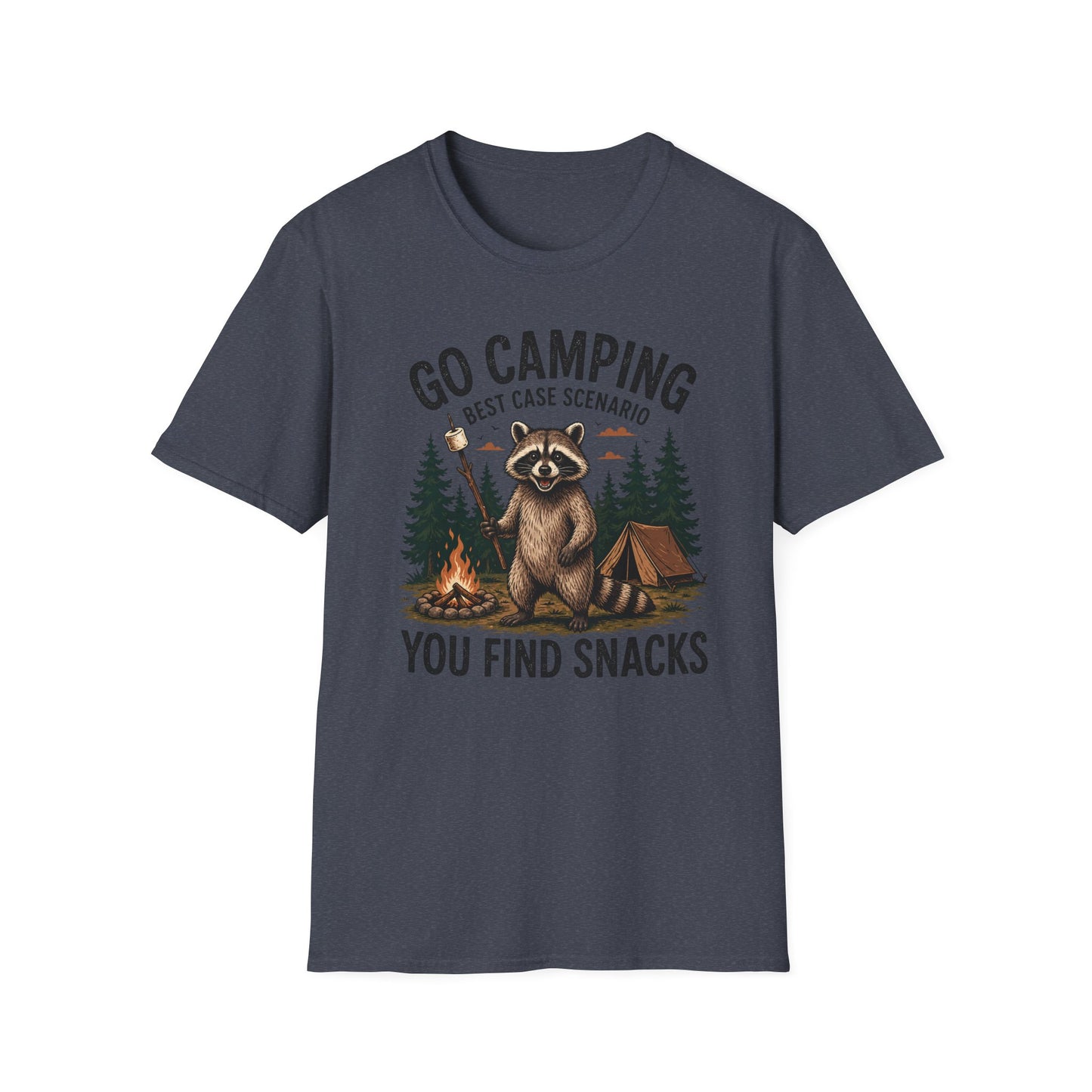 חולצת דביבון Go Camping You Find Snacks