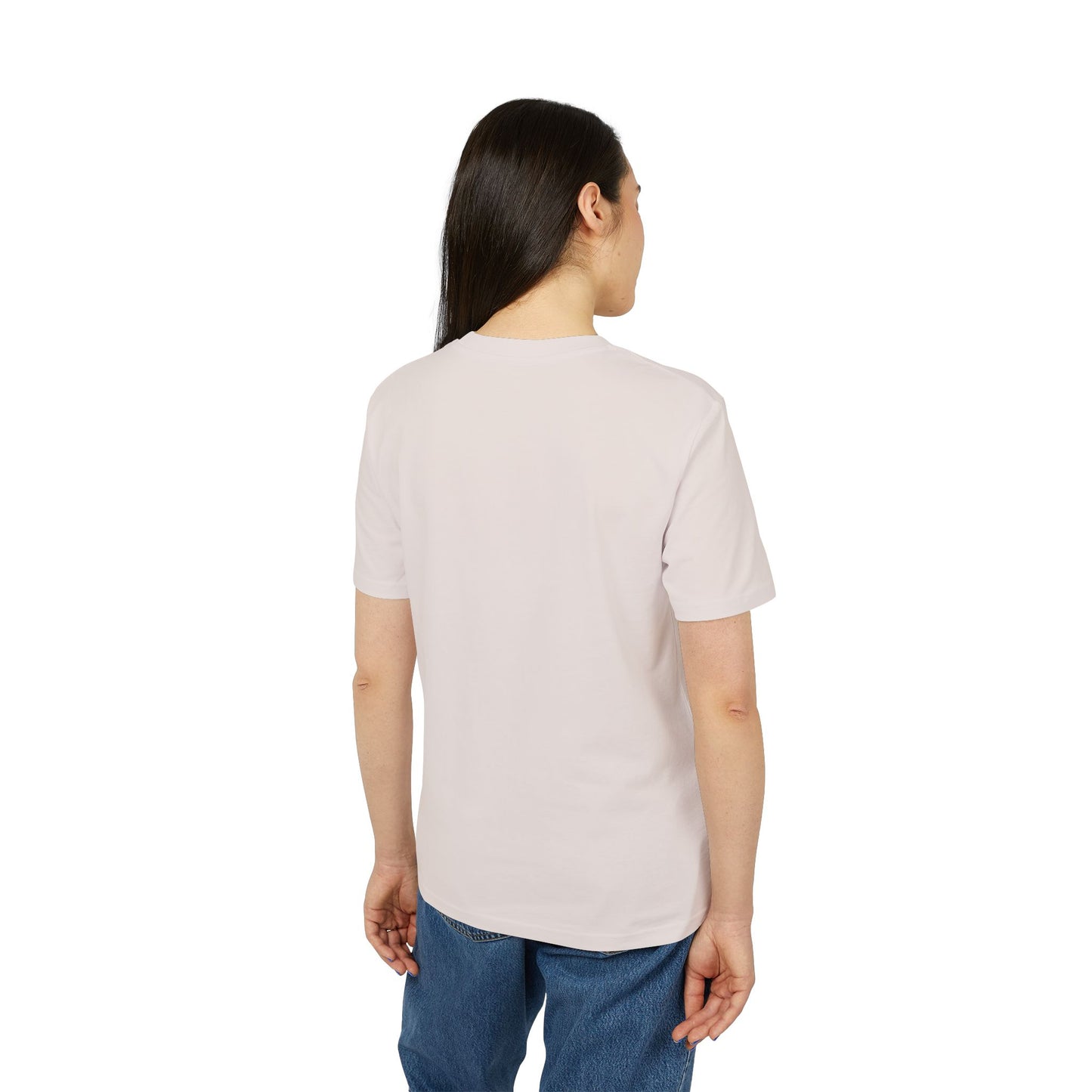 Hebrew Script Minimalist T-Shirt — Centered Text Tee