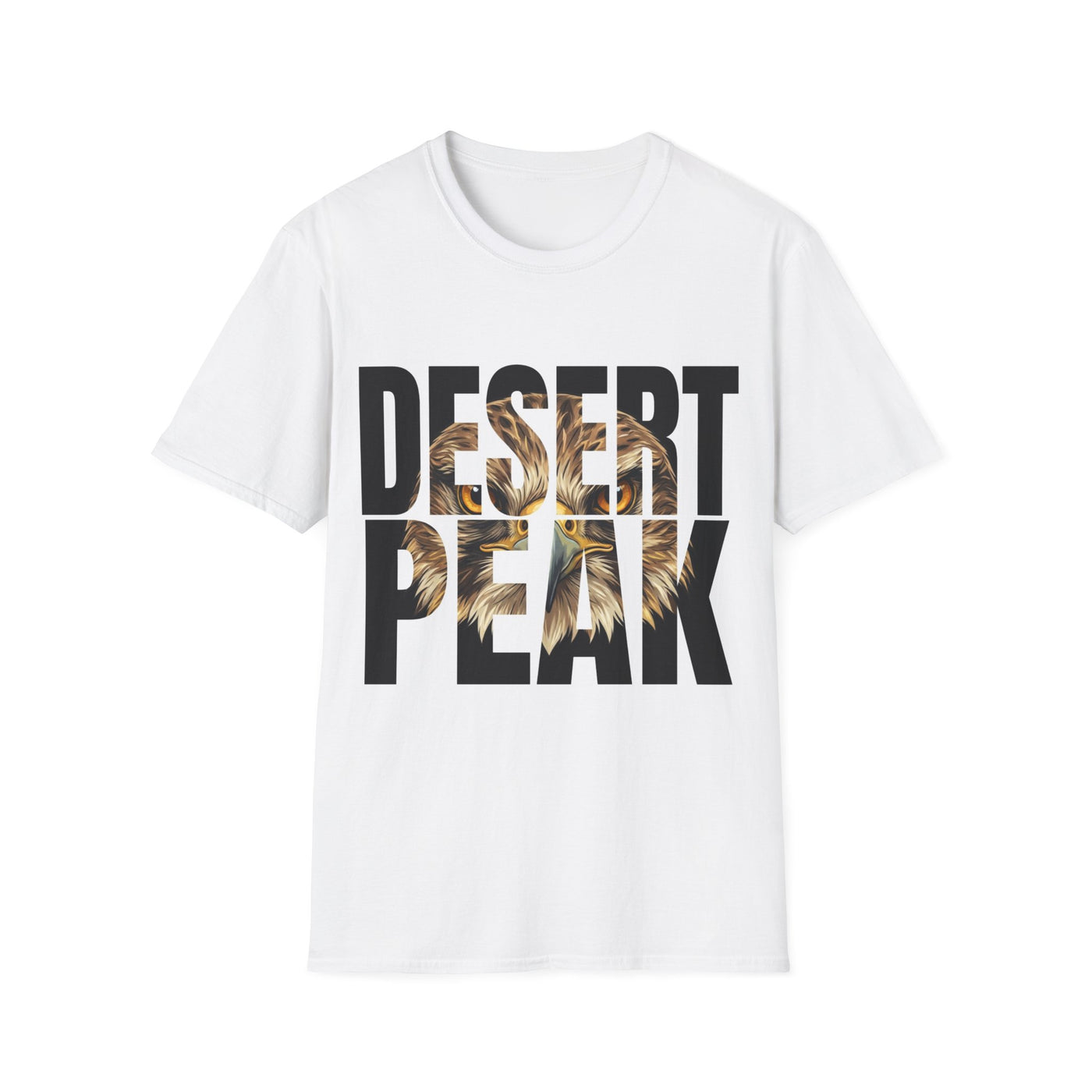 חולצת עיט Desert Peak - הדפס איכותי על חולצת טי יוניסקס