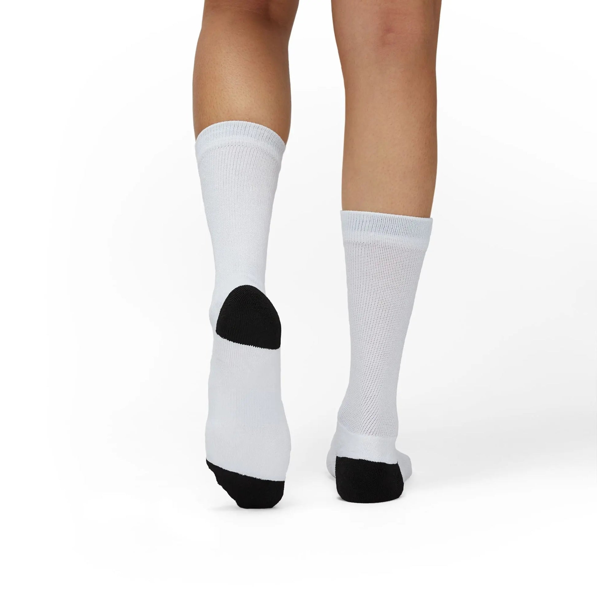 Sublimation Socks — Full-Print Customizable Crew Socks (Blank White Template) -  אלרון פרינט