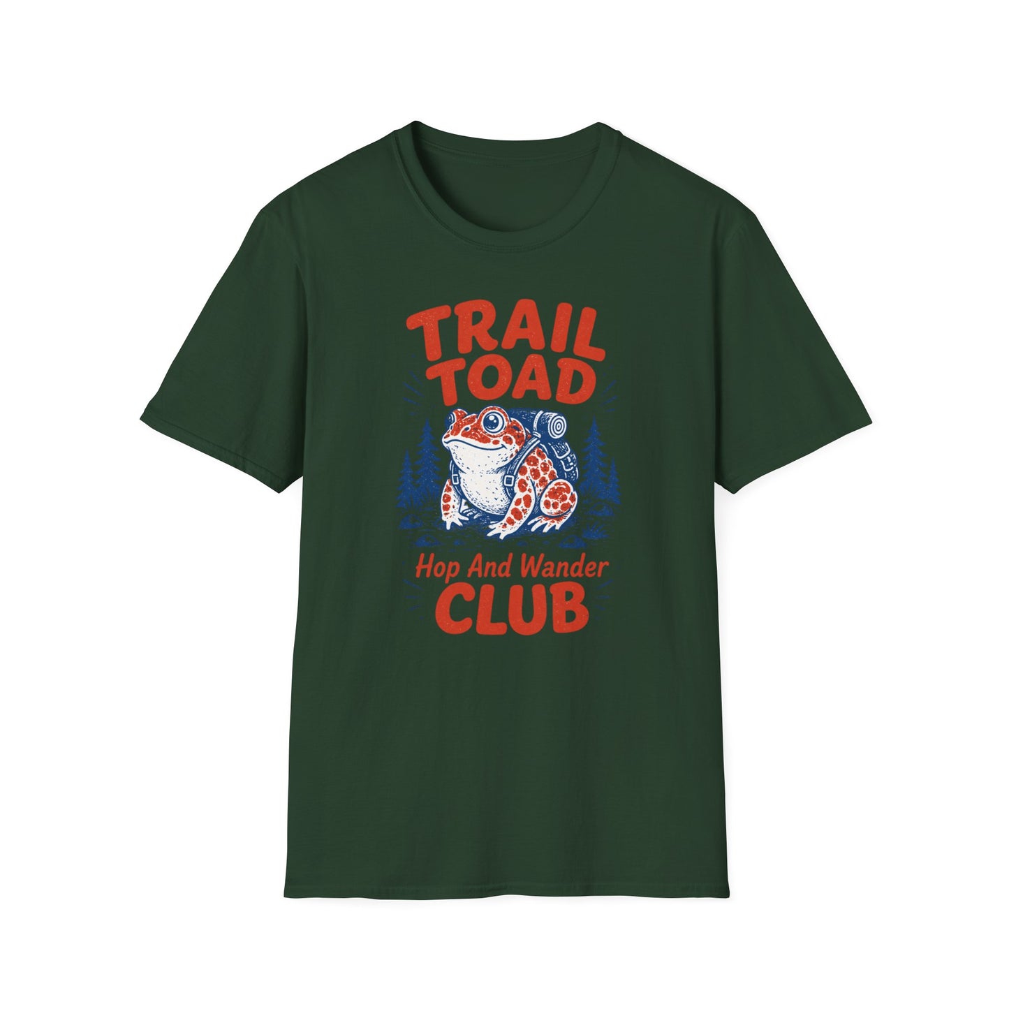 חולצת טישרט Trail Toad Hop And Wander – הדפסה על חולצות באיכות פרימיום
