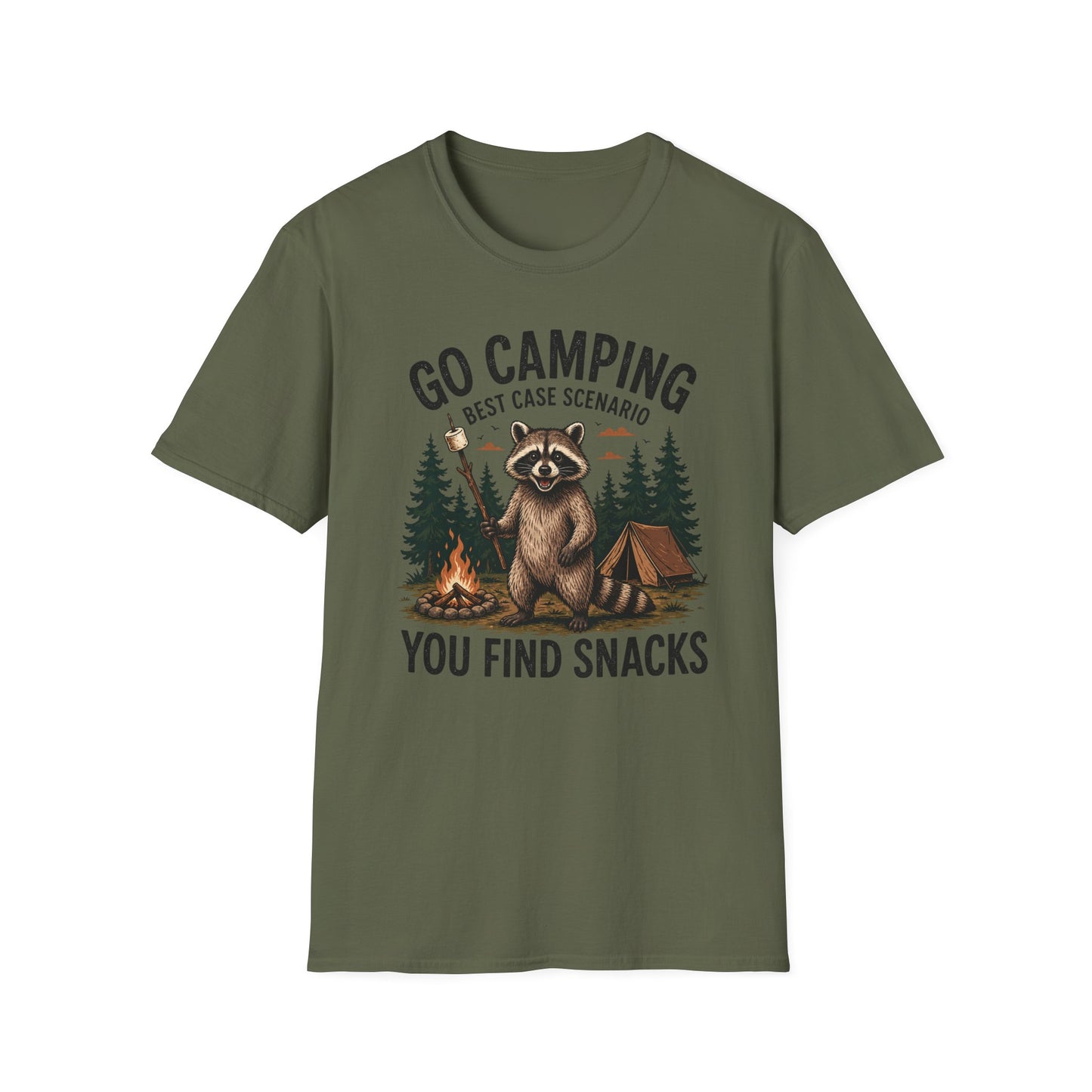 חולצת דביבון Go Camping You Find Snacks