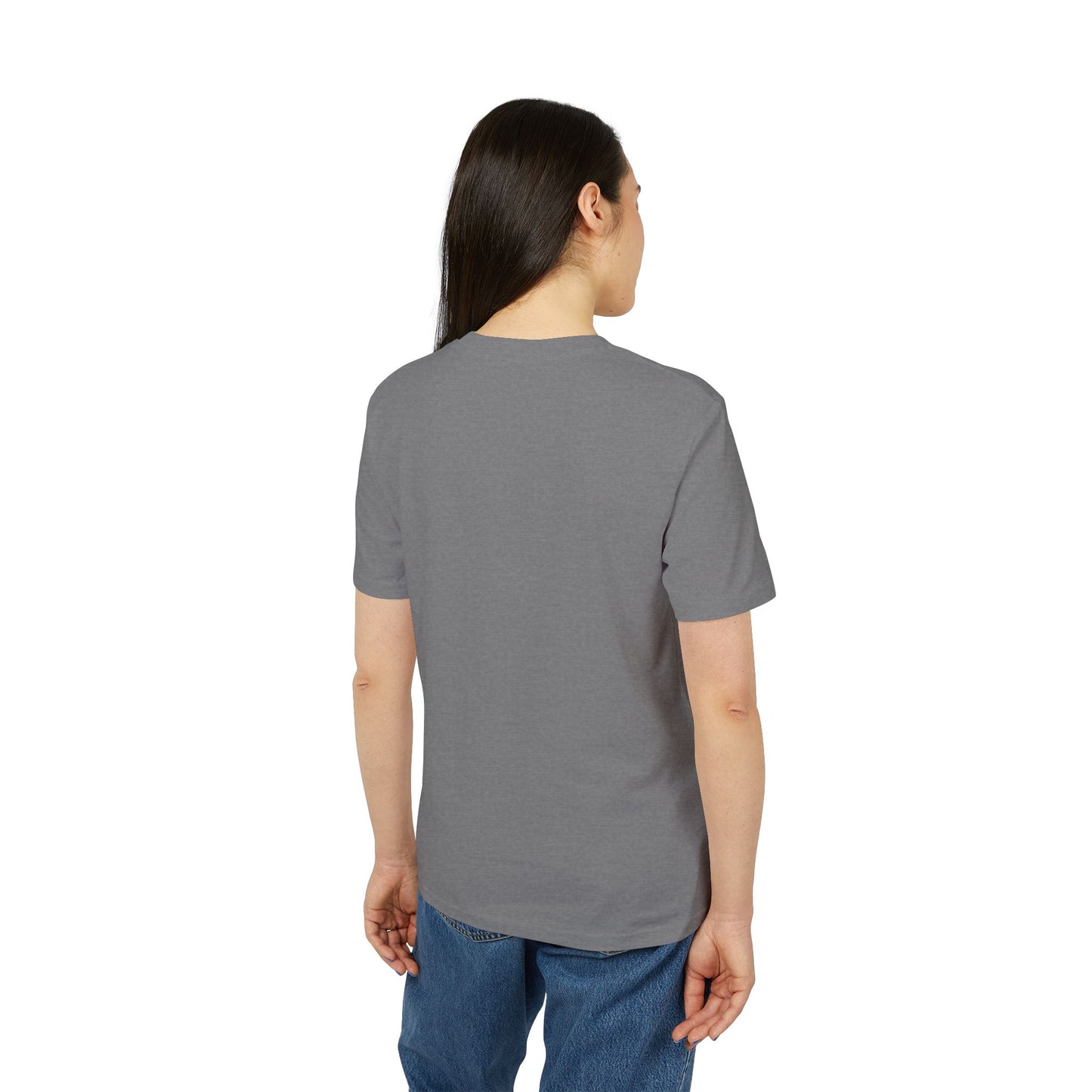 Hebrew Script Minimalist T-Shirt — Centered Text Tee