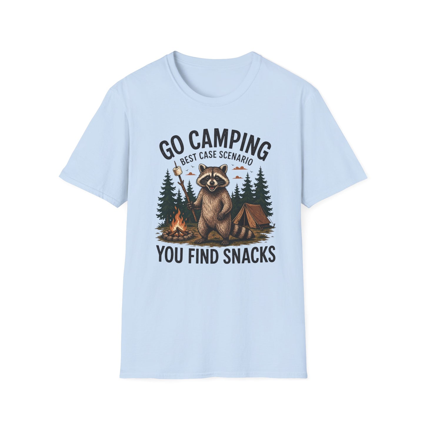 חולצת דביבון Go Camping You Find Snacks